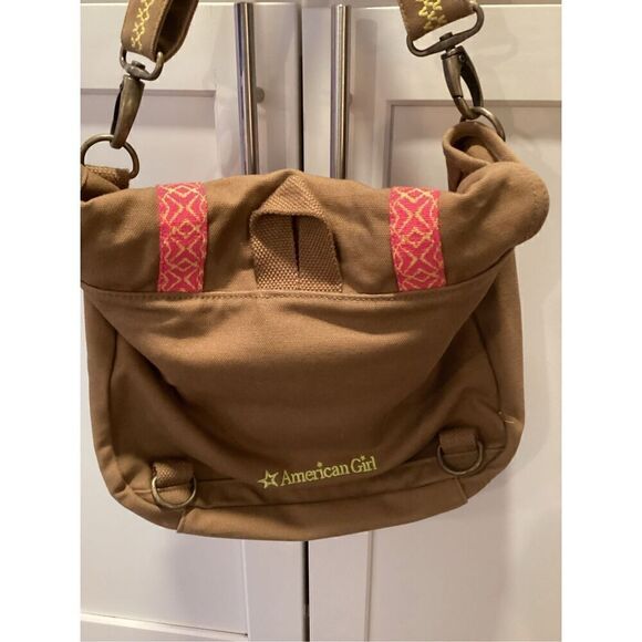 American Girl Canvas Lee Clarke Messenger Shoulder Cross Body Bag - Picture 5 of 12